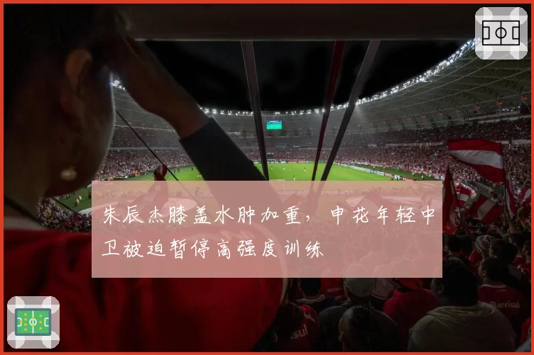 朱辰杰膝盖水肿加重,申花年轻中卫被迫暂停高强度训练