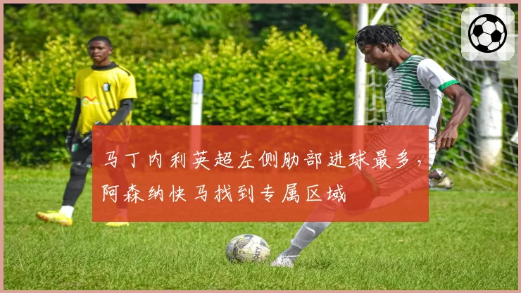 马丁内利英超左侧肋部进球最多,阿森纳快马找到专属区域